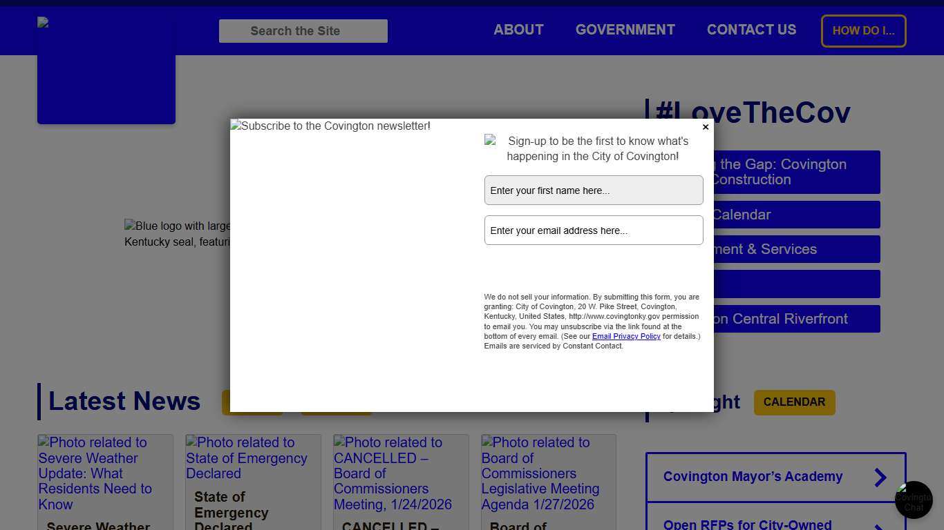 The City of Covington, KY - Official Government Website